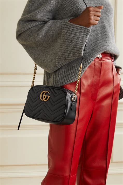 gucci marmont crossbody medium|Gucci Marmont camera bag small.